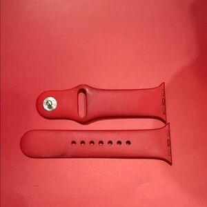 Red Silicone Apple IWatch 40mm Band
